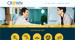 Desktop Screenshot of crownbizgroup.com
